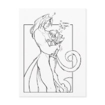 Kat Fantasy Postcard