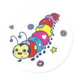 Kat the Caterpillar stickers
