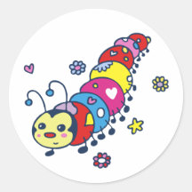 Kat the Caterpillar Stickers