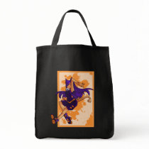Kat w/ Blades Black Tote Tote Bag