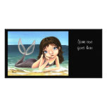 Katie the mermaid photo cards