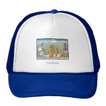 Katmandu & Dogmandu Cartoon Funny Cap Trucker Hat