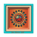 Katsina Sun Face magnets