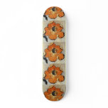 Katsushika Hokusai's Poppies skateboards