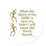 KattCraft: Dance like David stickers