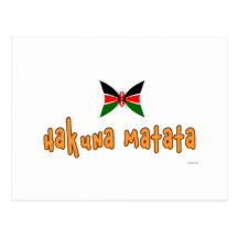 KattCraft: Hakuna Matata Postcards