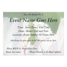 Katydid Nymph - Scudderia Furcata Personalized Invites