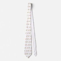 Katydid with Cherry Blossoms Tie