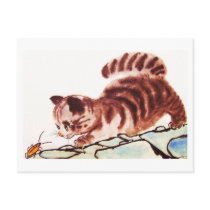 Katze Nr.32 * Katzen-Postkarten * Cat-Art-Postcard