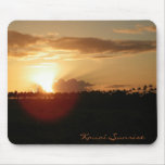 Kauai Hawaiian Sunrise Mouse Pad