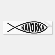 Kavorka fish-bumper bumper stickers