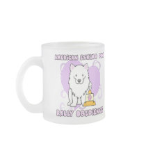 Kawaii American Eskimo Dog Rally Obedience Coffee Mug