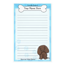 Kawaii American Water Spaniel Stationery