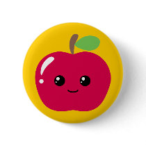 Kawaii Apple Pins