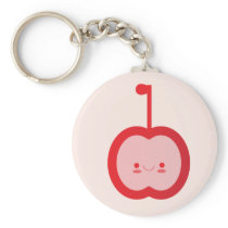 Kawaii Apple Key Chain