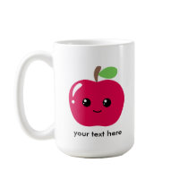 Kawaii Apple Mugs