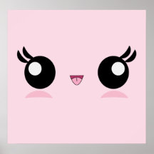 Kawaii Baby Face poster
