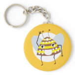 KAWAII BEE HIVE KEY CHAIN