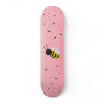 KAWAII BEE SWARM PINK skateboards