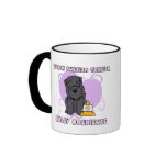 Kawaii Black Russian Terrier Rally Obedience Mug