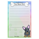 Kawaii Blue Heeler Stationery