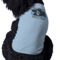 Kawaii Border Collie Flyball Dog T-Shirt