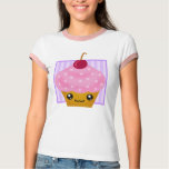 Kawaii Cherry Cupcake Apparel t-shirts