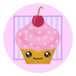 Kawaii Cherry Cupcake stickers