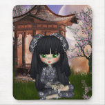 Kawaii China Doll Beautiful Orient Mousepad
