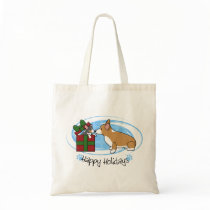 Kawaii Christmas Corgi Puppy Gift Bags