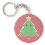 Kawaii Christmas Tree Keychain