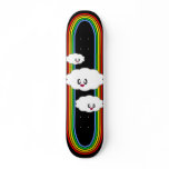KAWAII CLOUDS RAINBOW HAPPY FACE skateboards