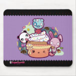 Kawaii Cupcake Attacked! mousepads