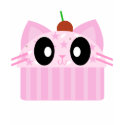 kawaii cupcake cat t-shirts
