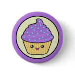 Kawaii Cupcake Cuppy Cake buttons