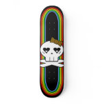 KAWAII CUTE SKULL RAINBOW DECK skateboards