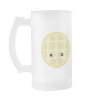kawaii cute waffle coffee mug