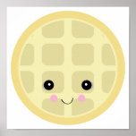 kawaii cute waffle posters