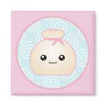 kawaii dumpling stickers magnets
