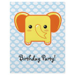 Kawaii elephant flyers