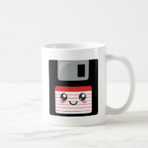 Kawaii Floppy Disc Coffee Mugs