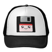 Kawaii Floppy Disc Hats