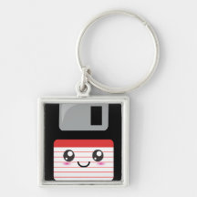 Kawaii Floppy Disc Key Chains