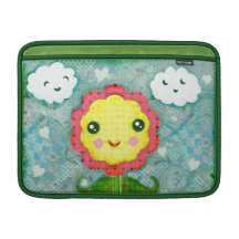 Kawaii Flower MacBook Air Sleeve Case