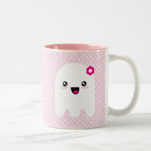 Kawaii ghost mugs
