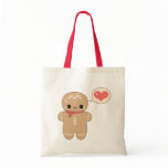 Kawaii Gingerbread Man bags