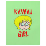 kawaii girl blonde flyers