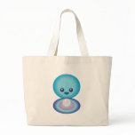 Kawaii Happy Clam Canvas Bags
