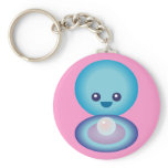 Kawaii Happy Clam Keychains