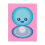 Kawaii Happy Clam Postcards